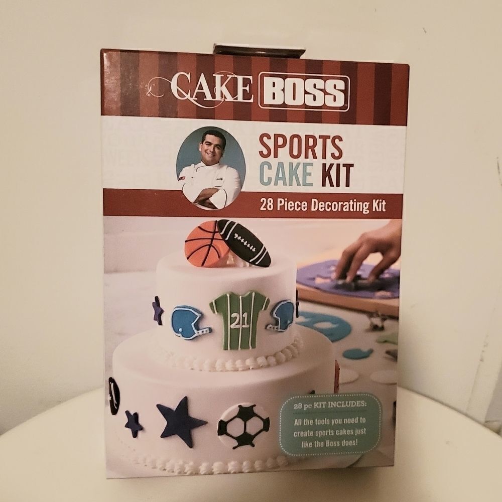 Cake Boss sports cake kit